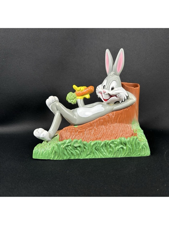 Other - Vintage Bugs Bunny Janex Business Card & Pencil Holder Desk Organizer 1975